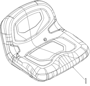Seat Diagram and Parts List for 13BJ77ST345 2023 Yard Machines Lawn Tractor